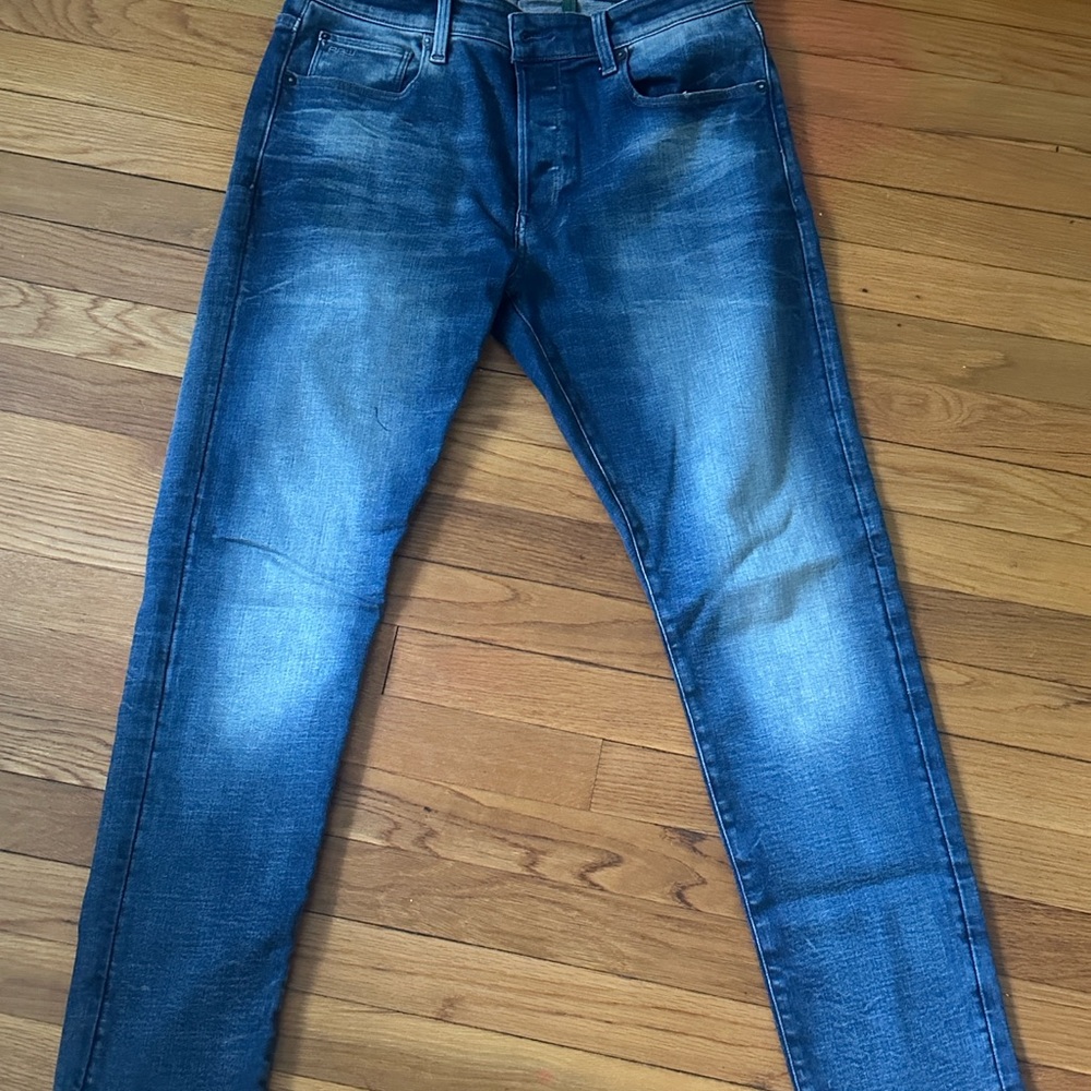 G-Star Men's Slim Fit Blue Jeans